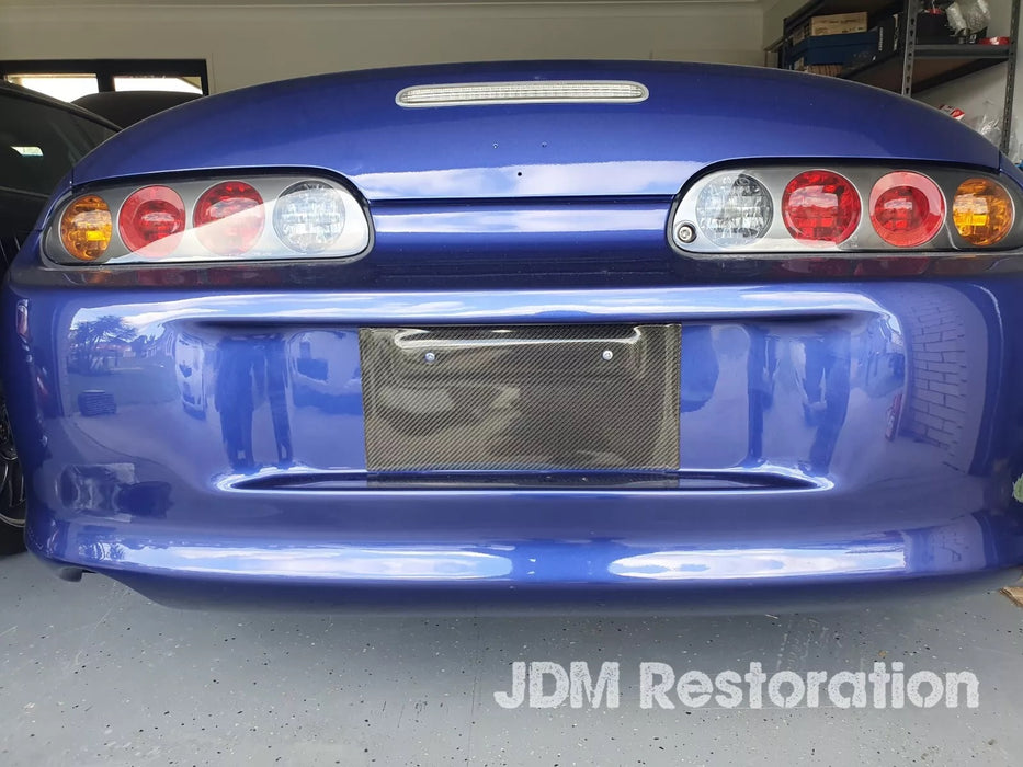 Toyota Supra Jza80 Carbon Fiber Twill Weave Bumper Infil Panel Brand New