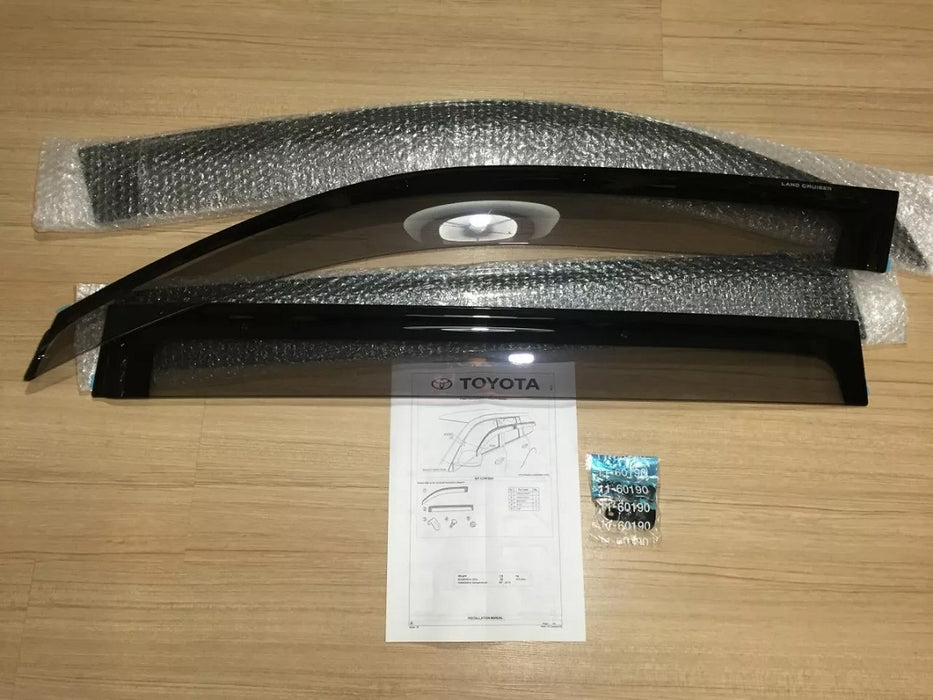 Toyota Land Cruiser Weather Shield Set