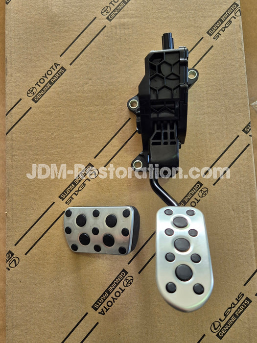 Toyota Hilux N80 GR Sport Brake Pedal Cover Set Genuine OEM