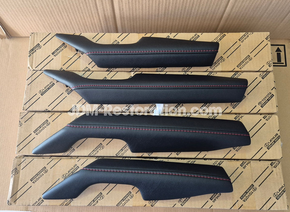 Toyota Hilux N80 Dual Cab Leather Armrest Set 4 PCS Set 2015-2025 Genuine OEM