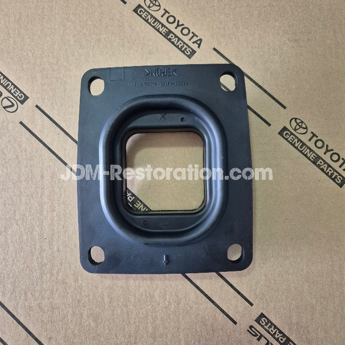 Black rubber gasket on a Toyota branded cardboard background