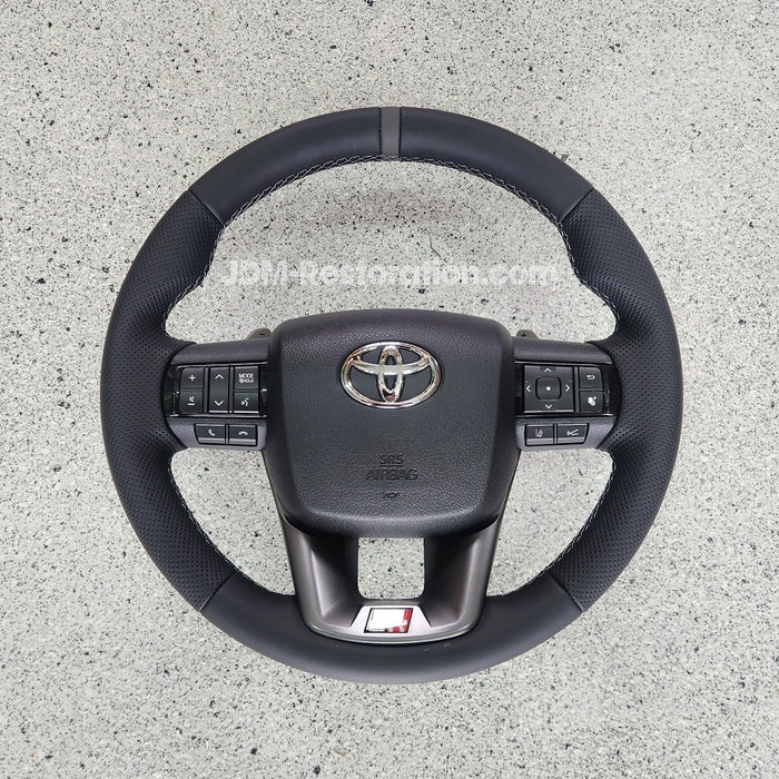 Toyota Hilux GR Sport Steering Wheel Grey Stripe