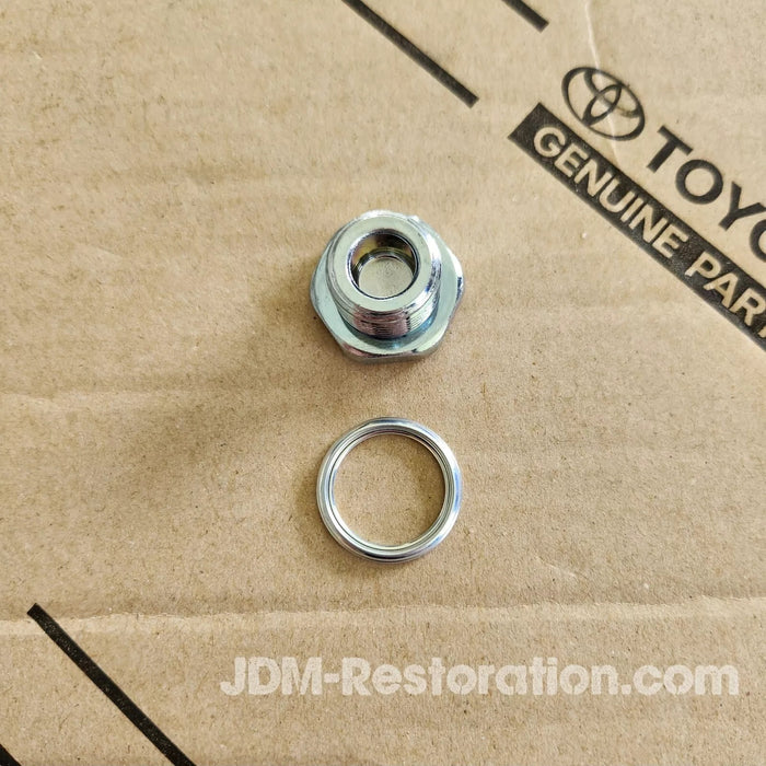 Toyota Differential Fill / Drain Plug with Steel Washer 90341-18006