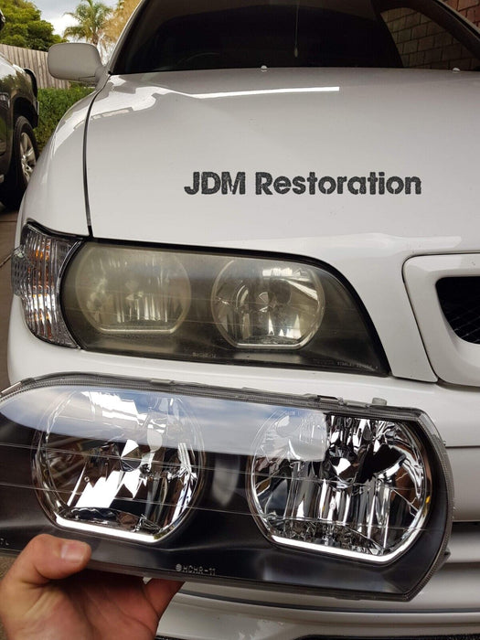 Jzx100 チェイサー Non HID ツアラー V ヘッドライト セット OEM 純正 新品