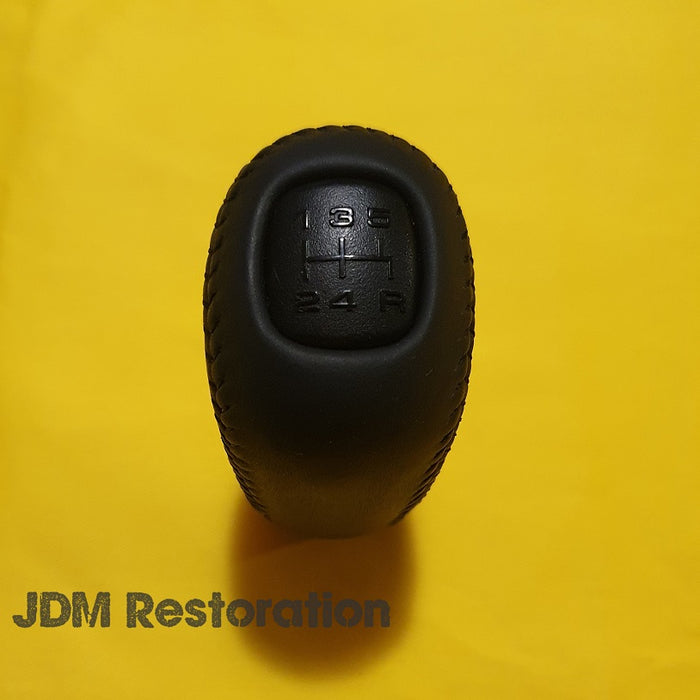 Mazda FC3S RX7 Gearknob Retrim Service Italian Nappa Leather