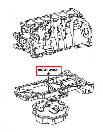 1JZ 2JZ Oil Pump O-Ring