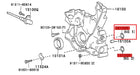 1JZ & 2JZ Oil Pump to Block O-Ring