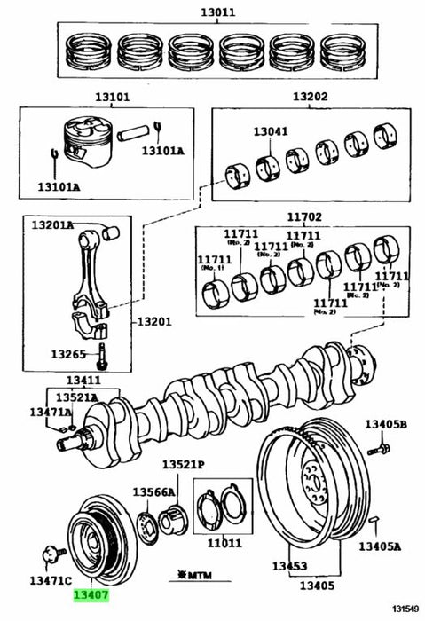 2JZGTE Harmonic Balancer