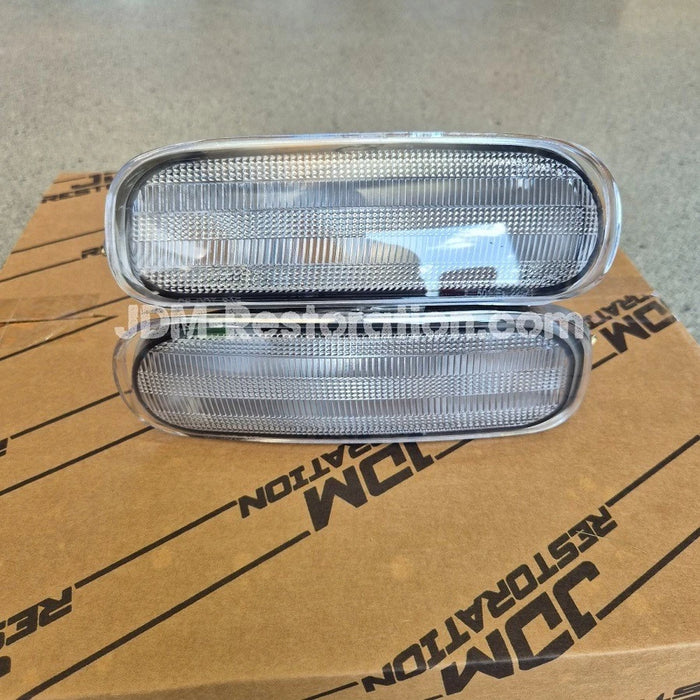 Toyota Supra JZA80 MK4 S2 Front Indicator Set 81511-14390 Clear or Smoked Aftermarket