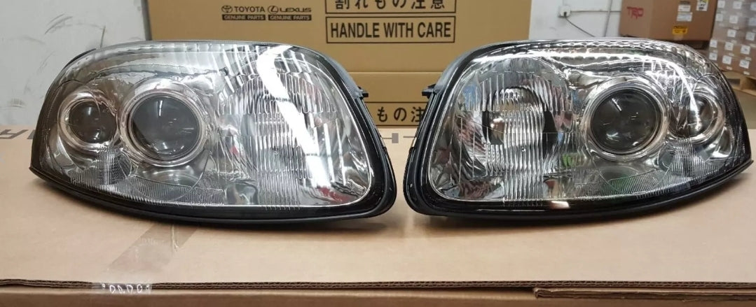 Toyota Jza80 Supra Brand New S1 Glass Headlights