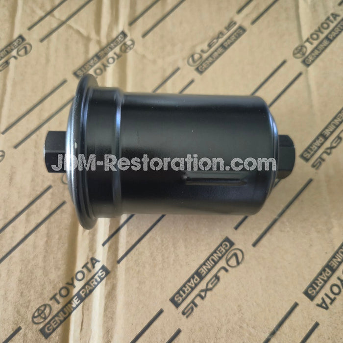 Black cylindrical part on a Toyota parts box