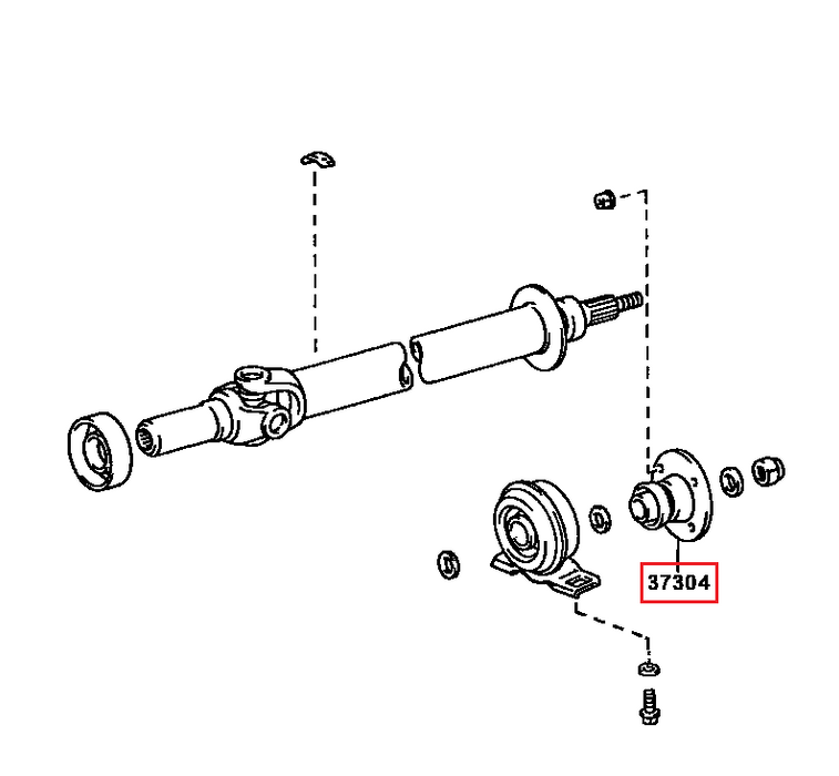 Centre Tailshaft Flange