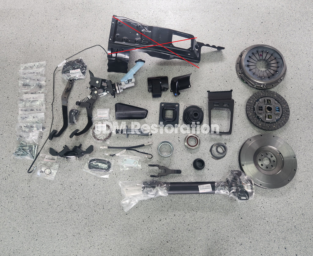 rmtセット Toyota Jzx100 R154 AT - MT Manual Conversion Kit — JDM Restoration