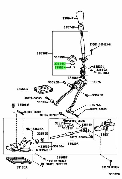 Jzx100 Shifter O-Ring 96711-19033