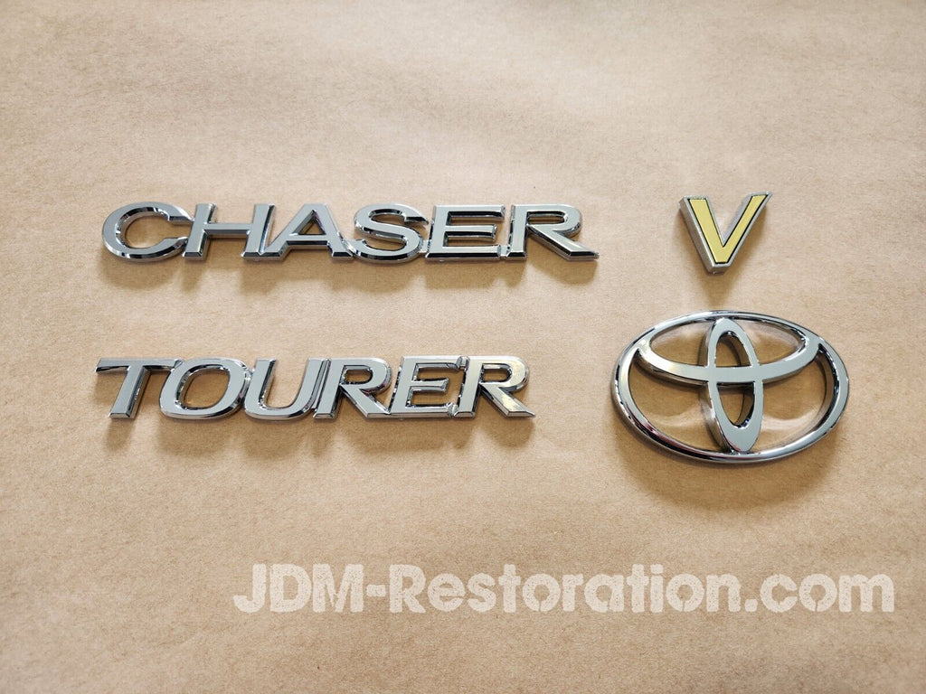 Jzx100 Chaser Rear Emblem Set 