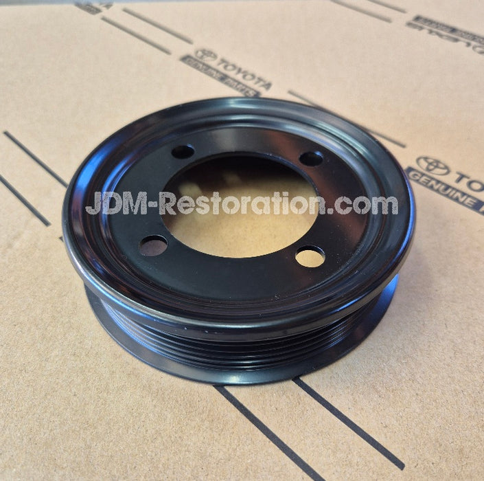 Toyota JZA80 JZS161 1JZ 2JZ Water Pump Pulley 16371-46020 Genuine OEM