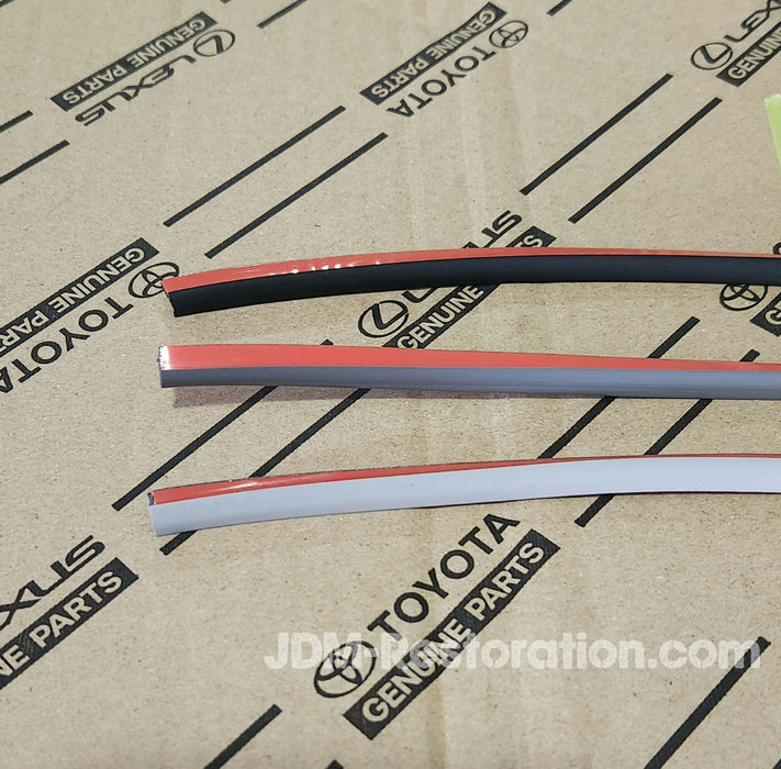 Oem Toyota Grey Bumper Seal Edging