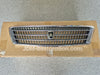 Chrome car grille on cardboard with 'JDM-Restoration.com' branding.