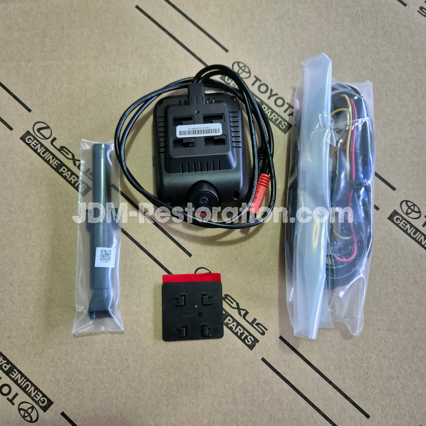 Toyota Front & Rear Dash Cam Kit Universal Wifi GPS PC6A3- Genuine OEM ...