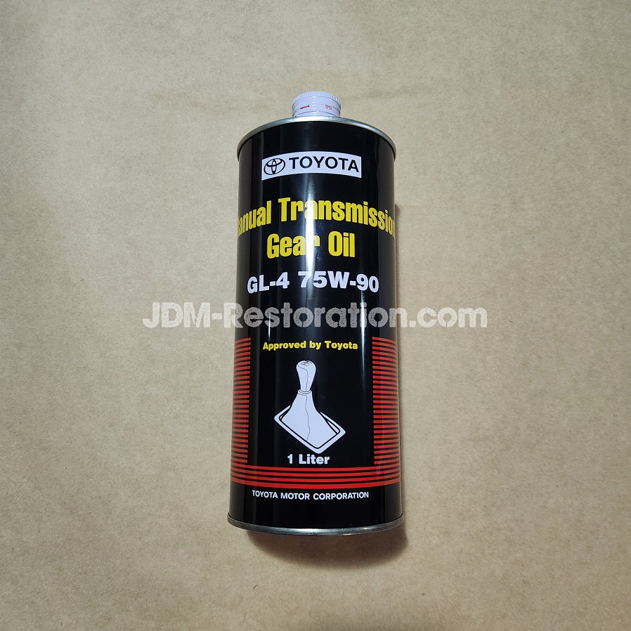 トヨタ 75W-90 GL4 トランスミッションオイル 1リットル 純正OEM — JDM