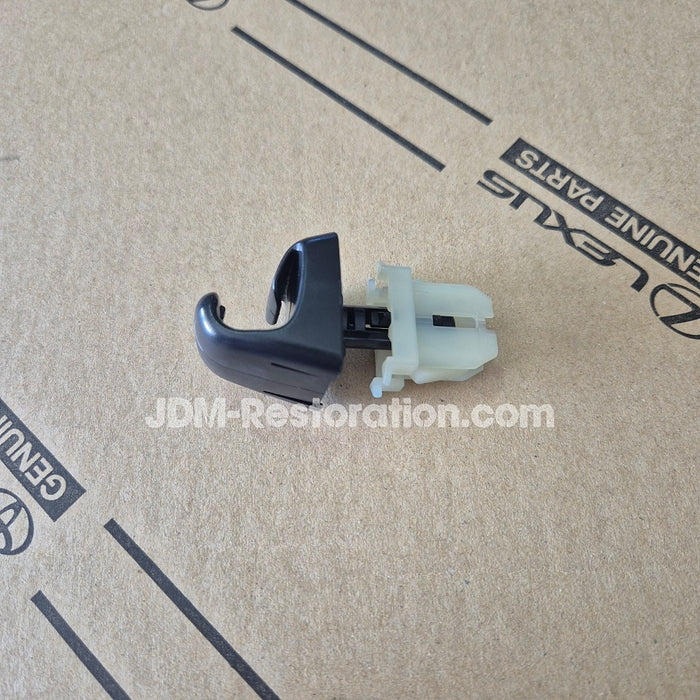 Toyota Hilux N80 GR Sport Black Sun Visor Holder 74348-0K070-C0 Genuine OEM