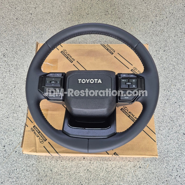 Toyota Hilux N90 Leather Steering Wheel Upgrade 45100-0KU20-C0 Genuine OEM