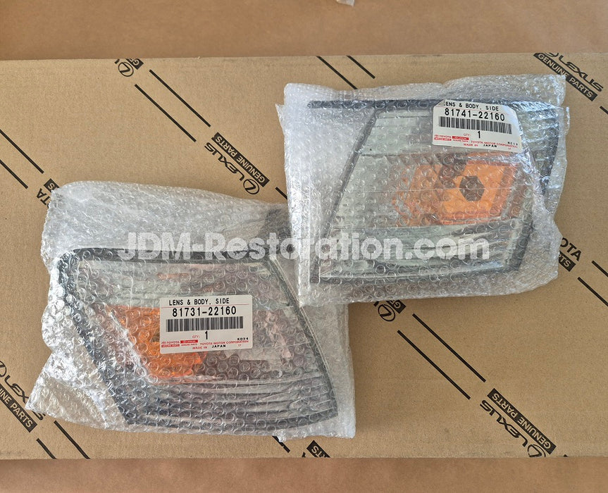 Toyota Jzx100 Cresta Roulant S2 Indicator Set 81731-22160 Genuine OEM