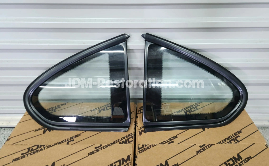 Brand New Toyota Supra Jza80 Quarter Window Set