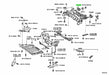 Technical diagram of mechanical parts with labeled components on a white background