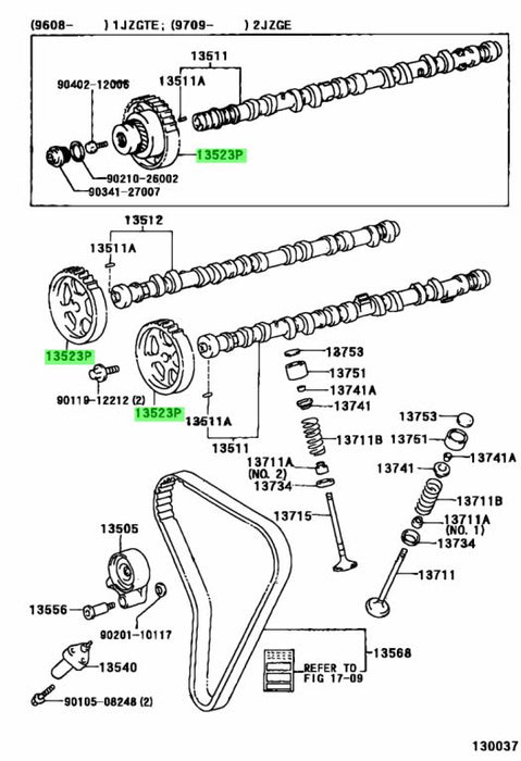 1JZ & 2JZ Vvti Cam Gear 