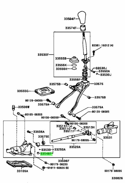 カザマ R154 シフターブッシュ