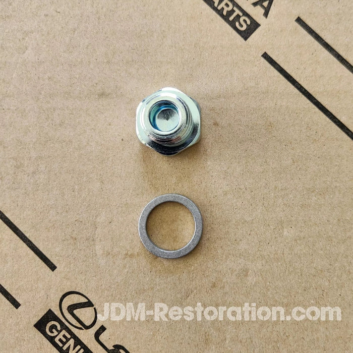 Toyota Transmission Fill  Drain Plug with Alloy Washer 90341-18006 