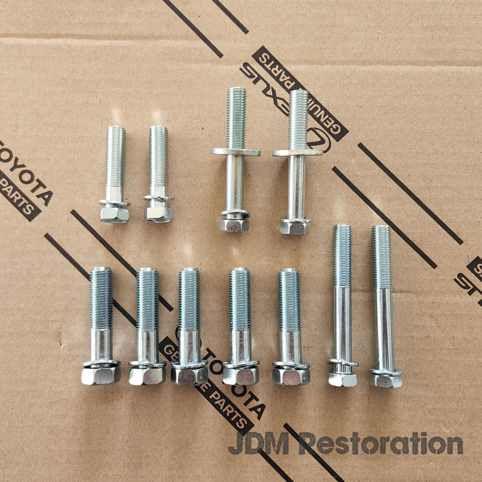 1JZ 2JZ Bellhousing Bolt Set JDM Restoration