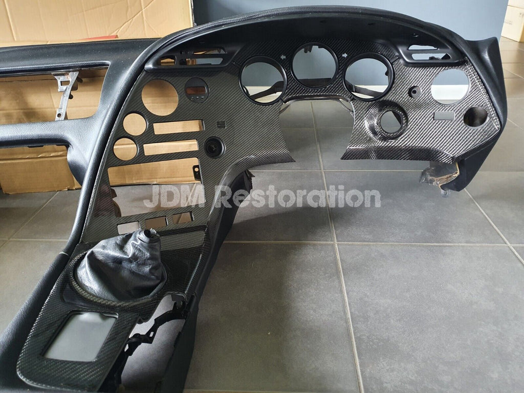 S1 JZA80 スープラ SZ SZR RZS GZ RZ JDMターボ用 カーボンダッシュ