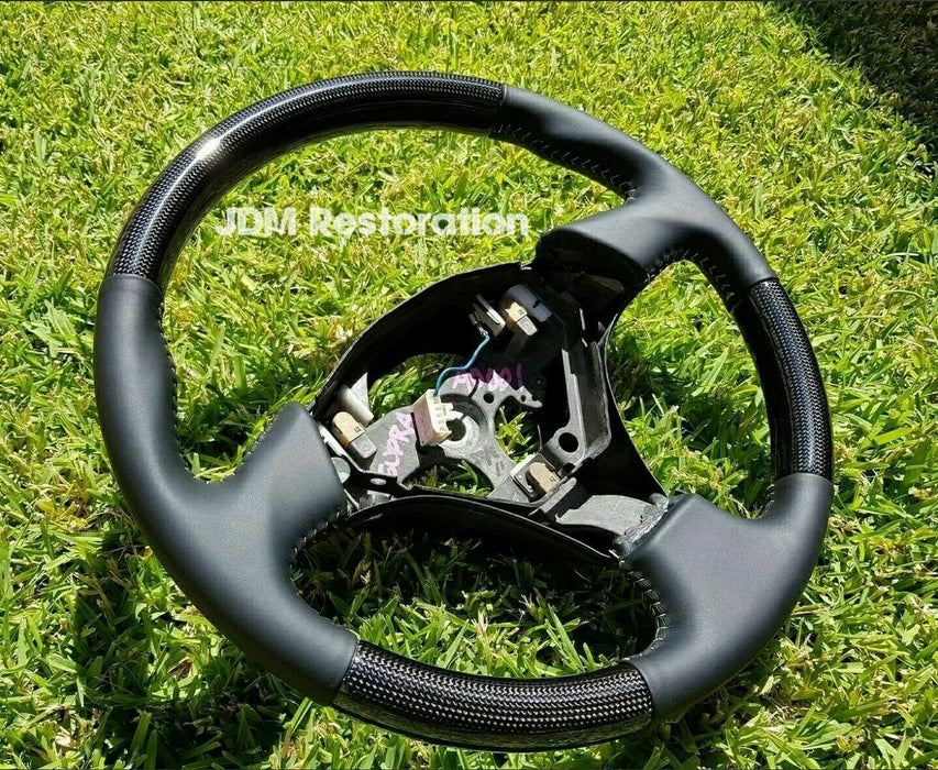 Jza80 Supra Trispoke S2 Carbon Steering Wheel Retrim Service 