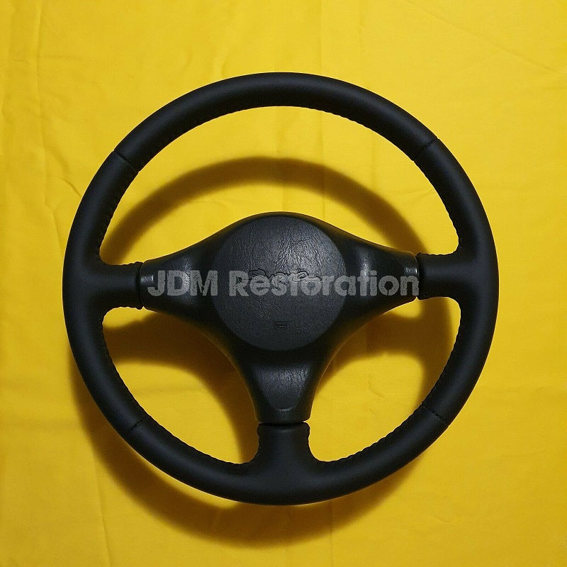 Toyota Supra Jza80 S1 Trispoke Leather Steering Wheel