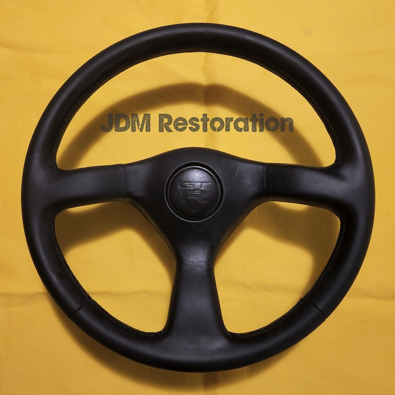 R32 GTR S2 Steering Wheel Leather Retrim Service
