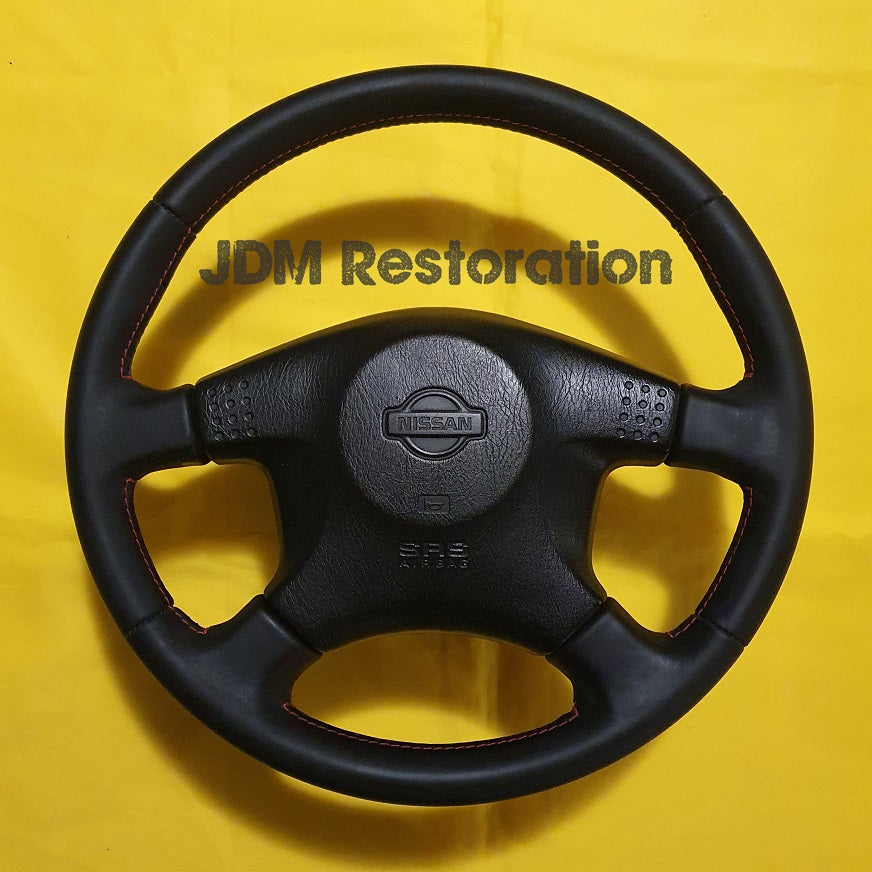 R33 GTR S2 Steering Wheel Leather Retrim Exchange Service